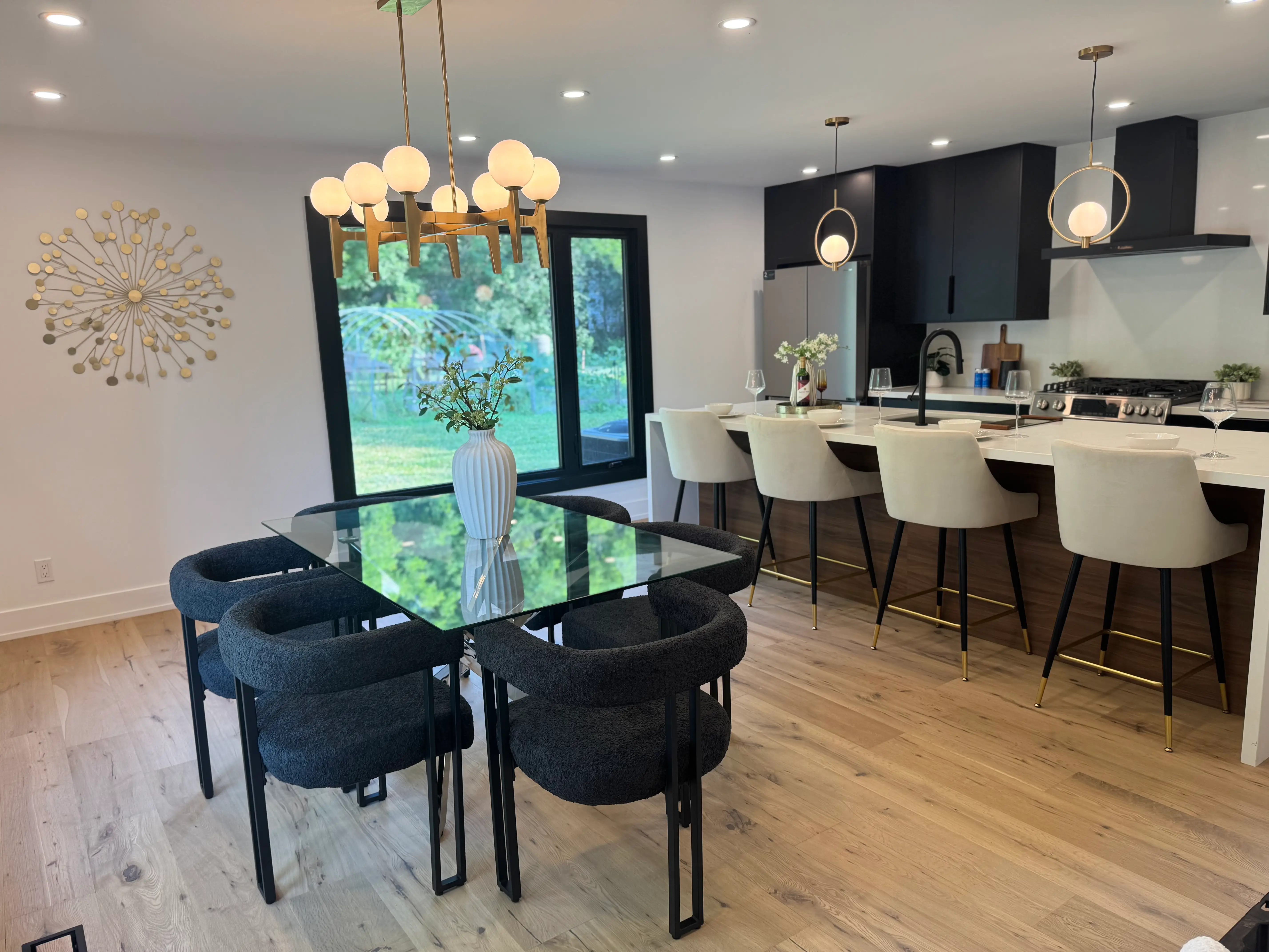 Professional home staging project in GTA detached home