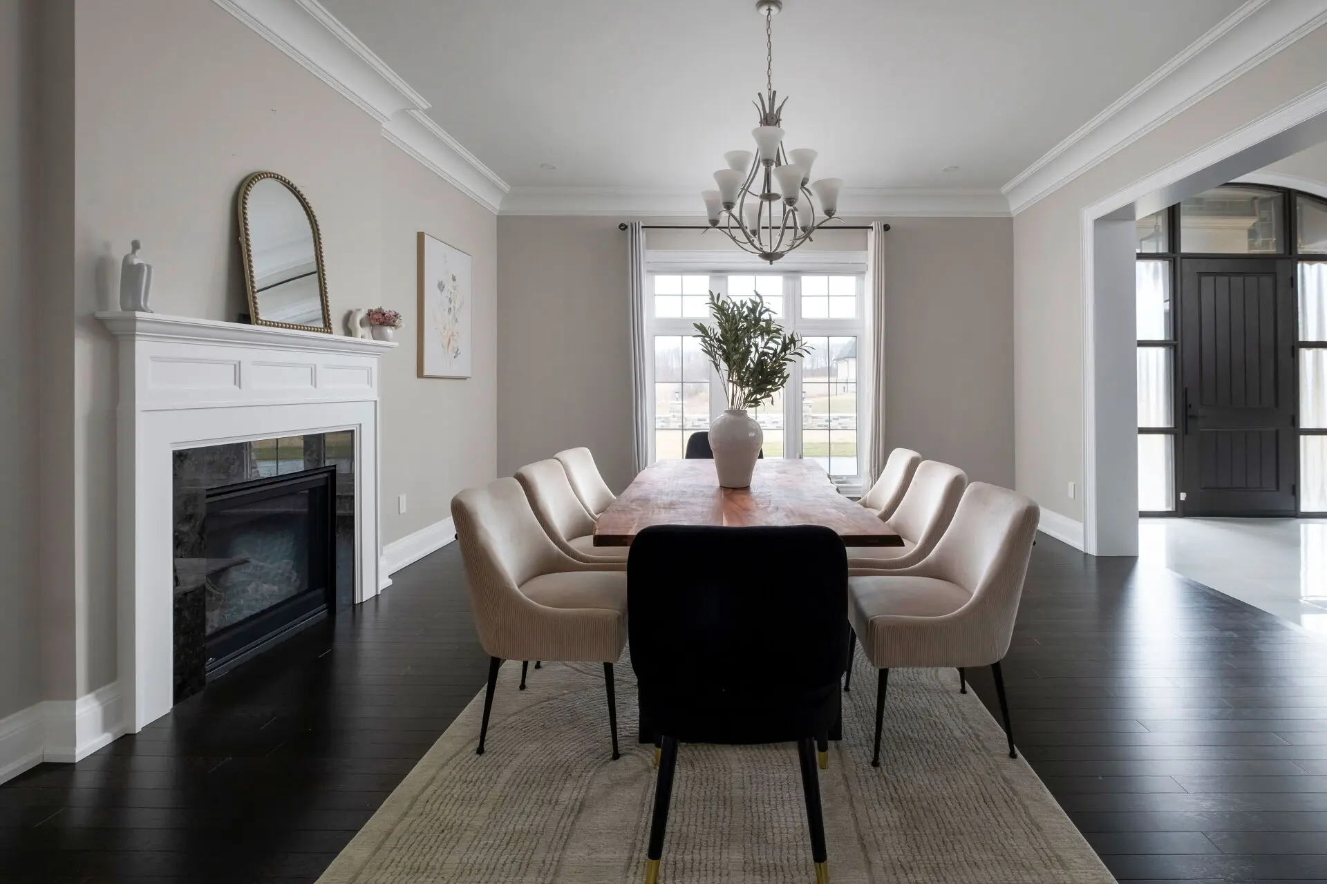 Staged condo balcony with outdoor furniture in Toronto